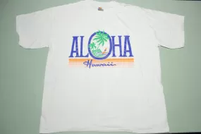 Aloha Hawaii Vintage Deadstock Hawaiian 80's Single Stitch T-Shirt