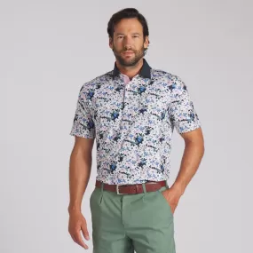 AP Floral Golf Polo