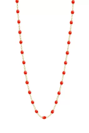 CLASSIC 20 GIGI NECKLACE IN CORAL