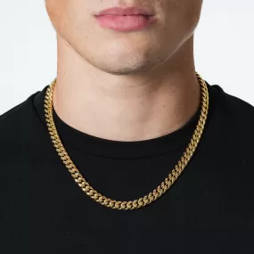 Classic Cuban Link 8mm (18K Gold)