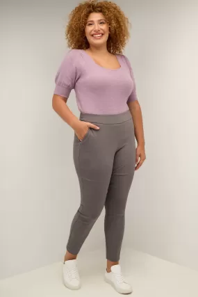 Curvy Tummy Control Work Pants with Real Pockets