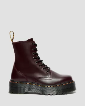 Dr. Martens high amphibian with wedge JADON Polished Smooth 27311626 burgundy 