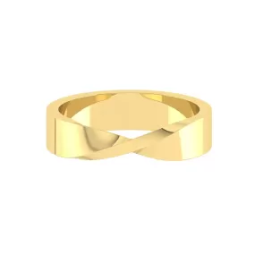 Esso Polished Yellow Gold