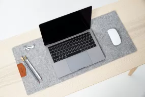 Felt Desk Pad / Light Grey