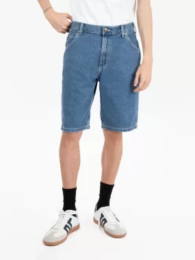 Garyville denim short classic blue