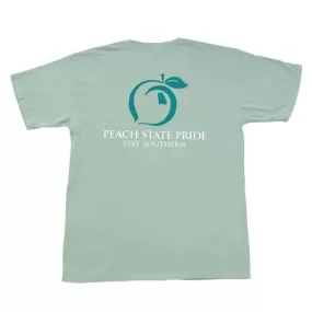 Georgia Stay Southern Aqua Short Sleeve T-Shirt