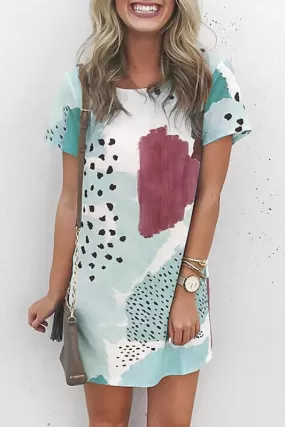 Key West Color Block Dress