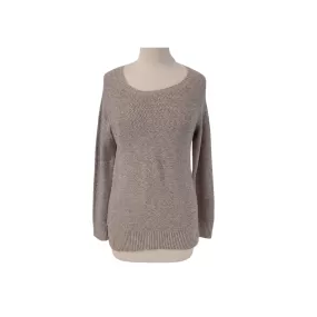 LOFT Light Grey Knit Sweater | Pre Loved |