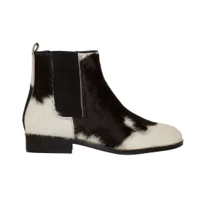 Myra Bag Hair on Leather Electron Sally Boots - Stylish Comfort in Genuine Cowhide