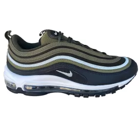 Nike men's sneakers shoe Air Max 97 921826-202 olive green-silver-black