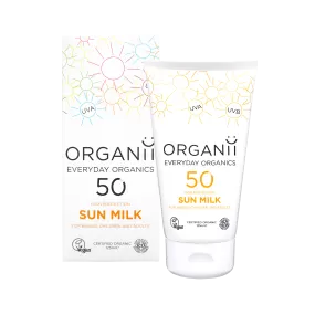 Organic SPF 50 Sun Milk