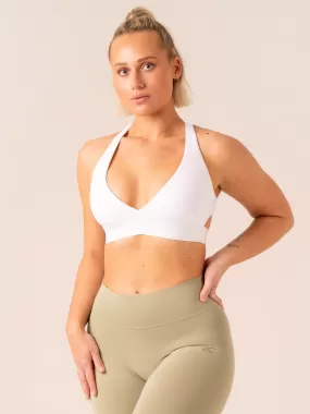 Prime Sports Bra - White