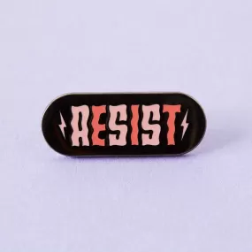 Resist Enamel Pin