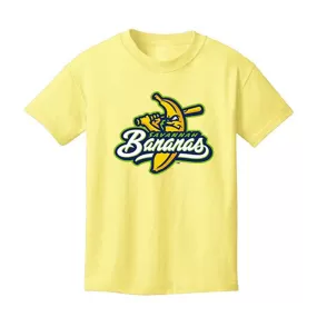 TODDLER Bananas Short Sleeve Primary Logo Tee - Yellow